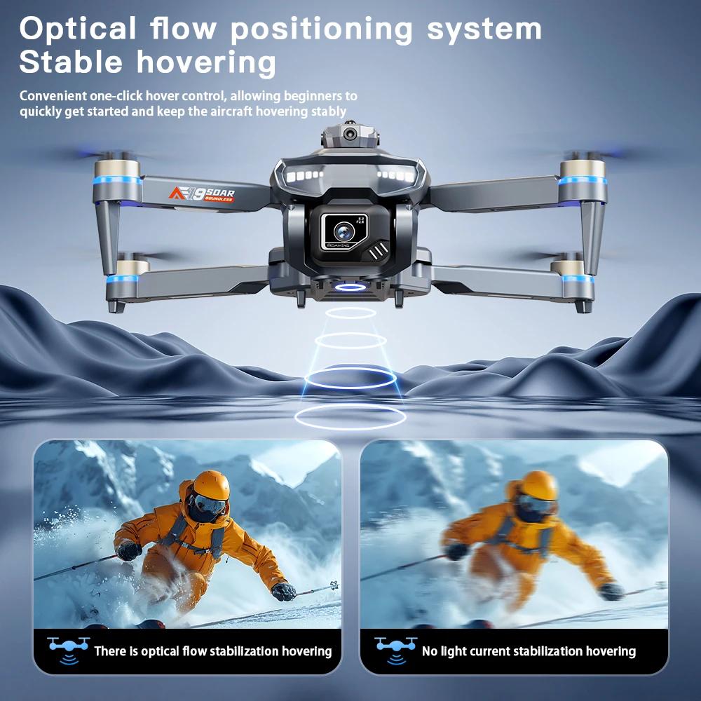 2026 AE19 Drone with Brushless Motor Infrared Five-Way Obstacle Avoidance Dual Camera Optical Flow Positioning Six-channel Gyroscope