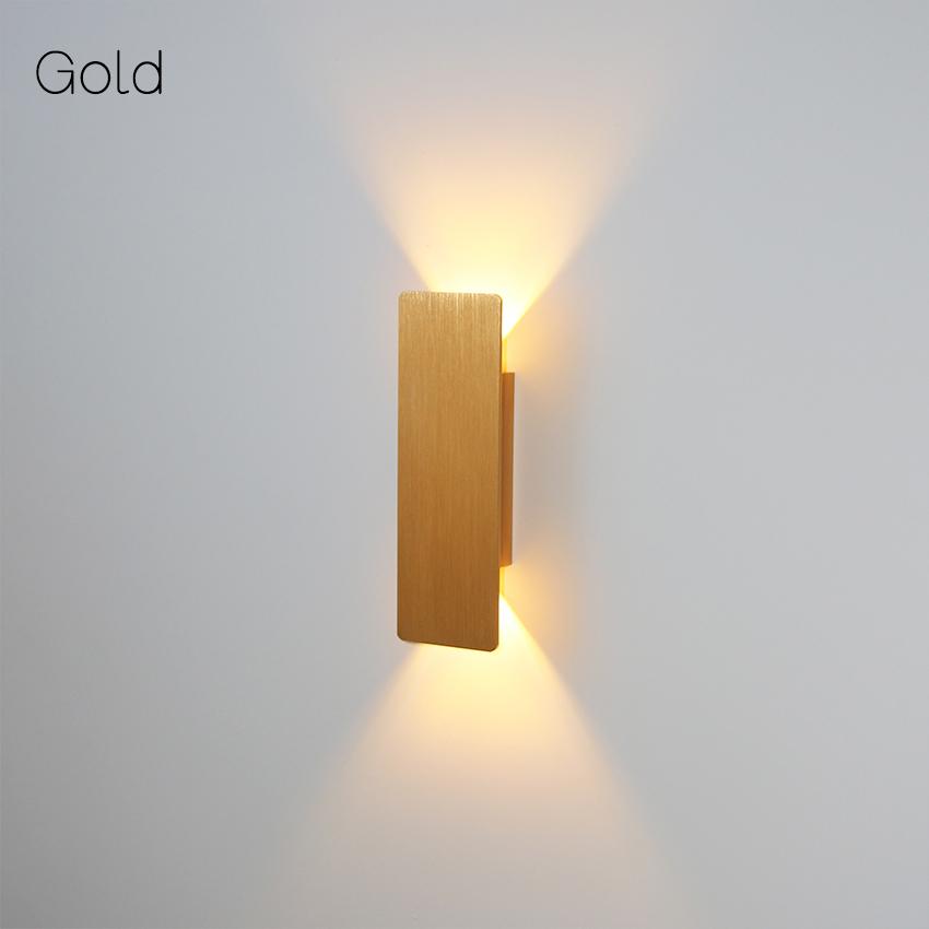 Aluminum LED Wall Lamp, Living Room Decoration, Home Lighting, Loft Stair Light, AC85-265V, NR-332