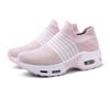 Fashion Large Size Women's Shoes Mesh Air Cushion Shoes Rainbow Shoes Casual Sports Shoes