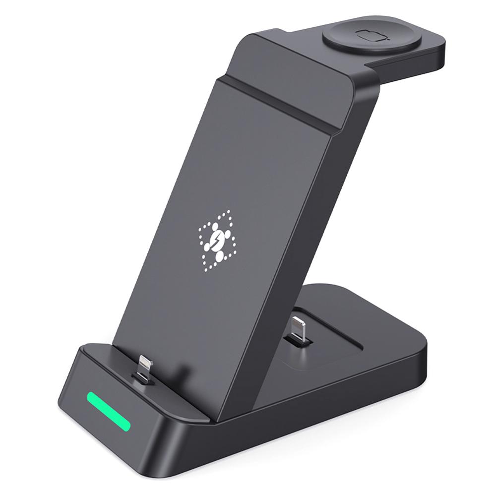 B20 For Apple Watch Wireless Charger Phone Earphone Desktop Charging Stand