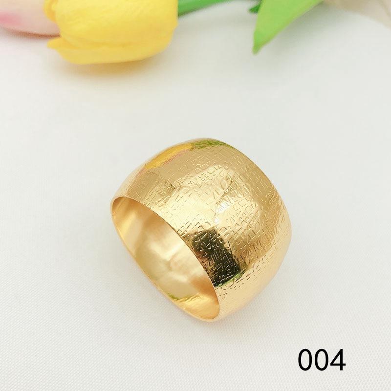 Silver Decorative Napkin Ring Holder for Weddings, Party Decoration, New, 12 Pcs per Lot