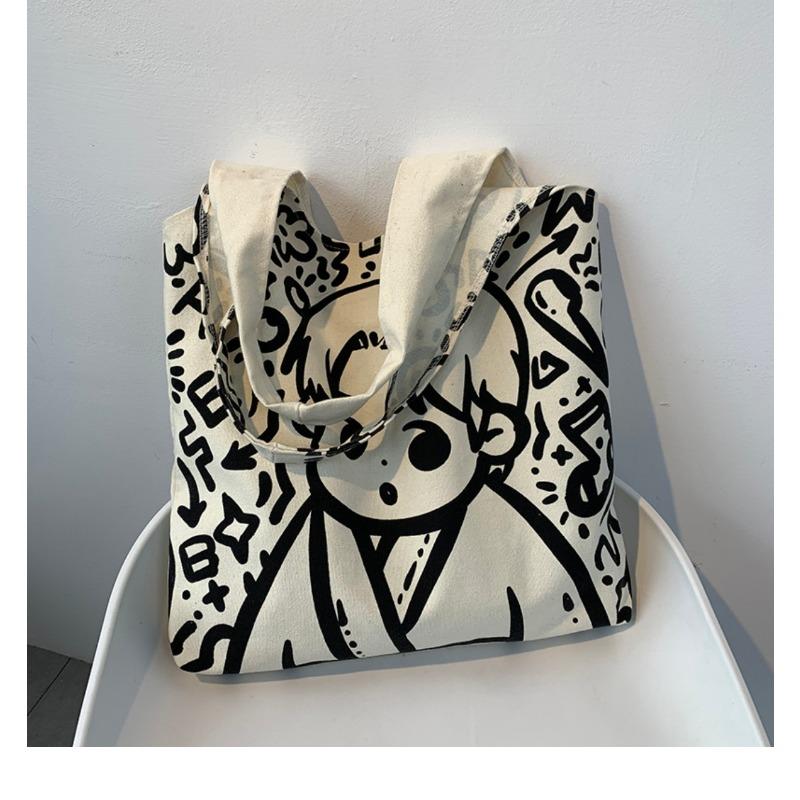 2025 New Canvas Bag Large Capacity Shoulder Bag Tote Bag