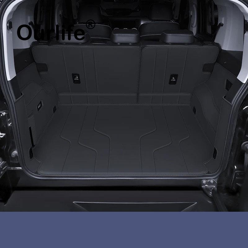 For GMW TANK 300 2026 2025 2027 Car Trunk Protection PU Leather Mat Catpet Interior Modification Cover Part Auto Accessories