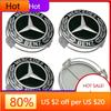 CFE1 2025 Hot For Mercedes Benz 75MM 4PCS Automotive Tire Hub Center Cover Accessories for Mercedes Benz W204 C E S CLA CLK ML GLK GL