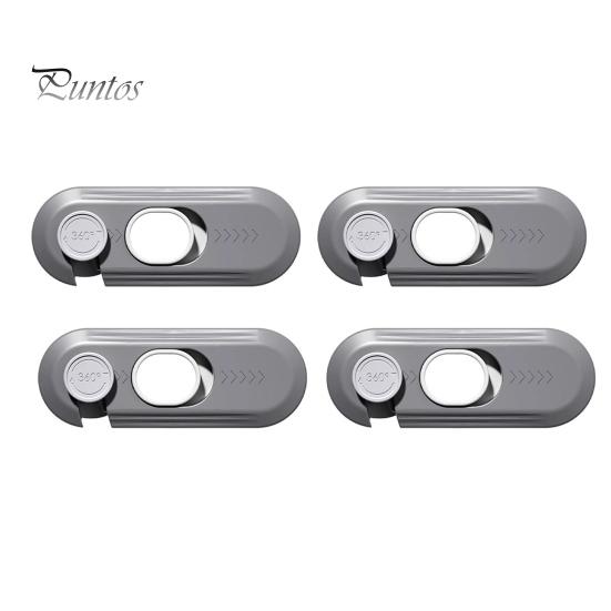 

4 шт., замок для ящика с защитой от детей, самоклеящийся детский замок для холодильника, духовки, посудомоечной машины, шкафа, замок для шкафа, детский безопасный замок для двери морозильной камеры 4pcs серый