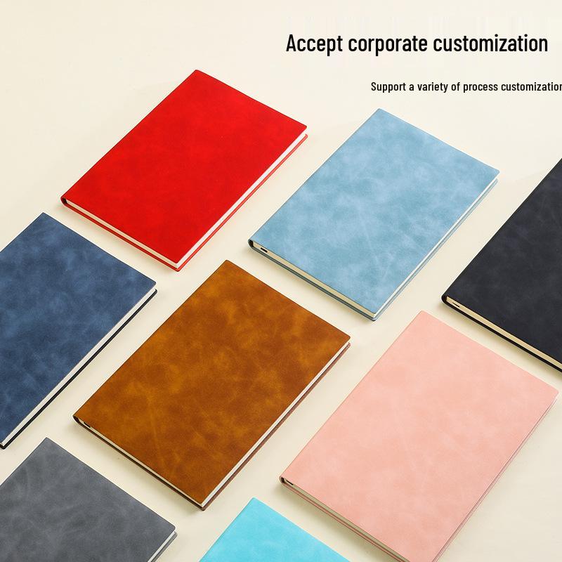 Custom Logo A5 Business Notepad with Sheepskin Inner Pages for Meetings