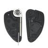 KEYYOU 2/3 Knappar Fällbar Nyckelring För Alfa Romeo Fjärrkontroll Bilnyckel Skal För Alfa 147 156 166 GT Ersättningsnyckelring SIP22 Blad Nej