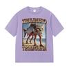 Trulimero Trulichina Lustige Katze Fisch Meme T-Shirts Unisex Unisex Sommer Hohe Qualität Baumwolle T-Shirt Retro Übergroß Kurzarm T-Shirts