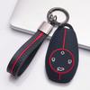 Key Fob Cover for Leapmotor T03 S01 C11 C01 with Keychain Anti-Scratch Shockproof Protective Shell Holder with Honeycomb Texture Shockproof Structure