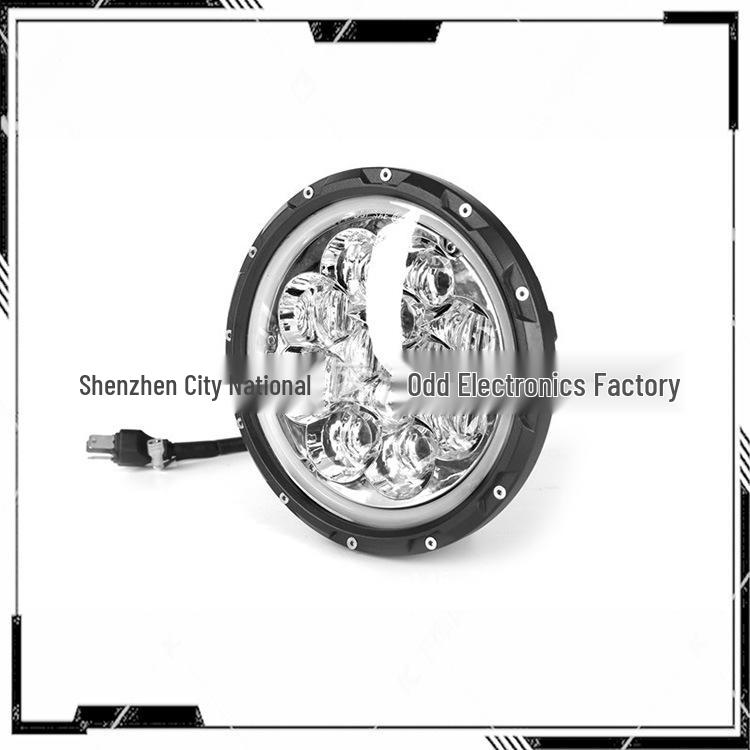 7-Inch 5D RGB LED Headlights for Jeep Wrangler and Harley Davidson