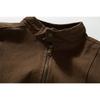 ORIGTEEN Men's Vintage Stand Collar Workwear Jacket - Retro American Spring/Autumn Style