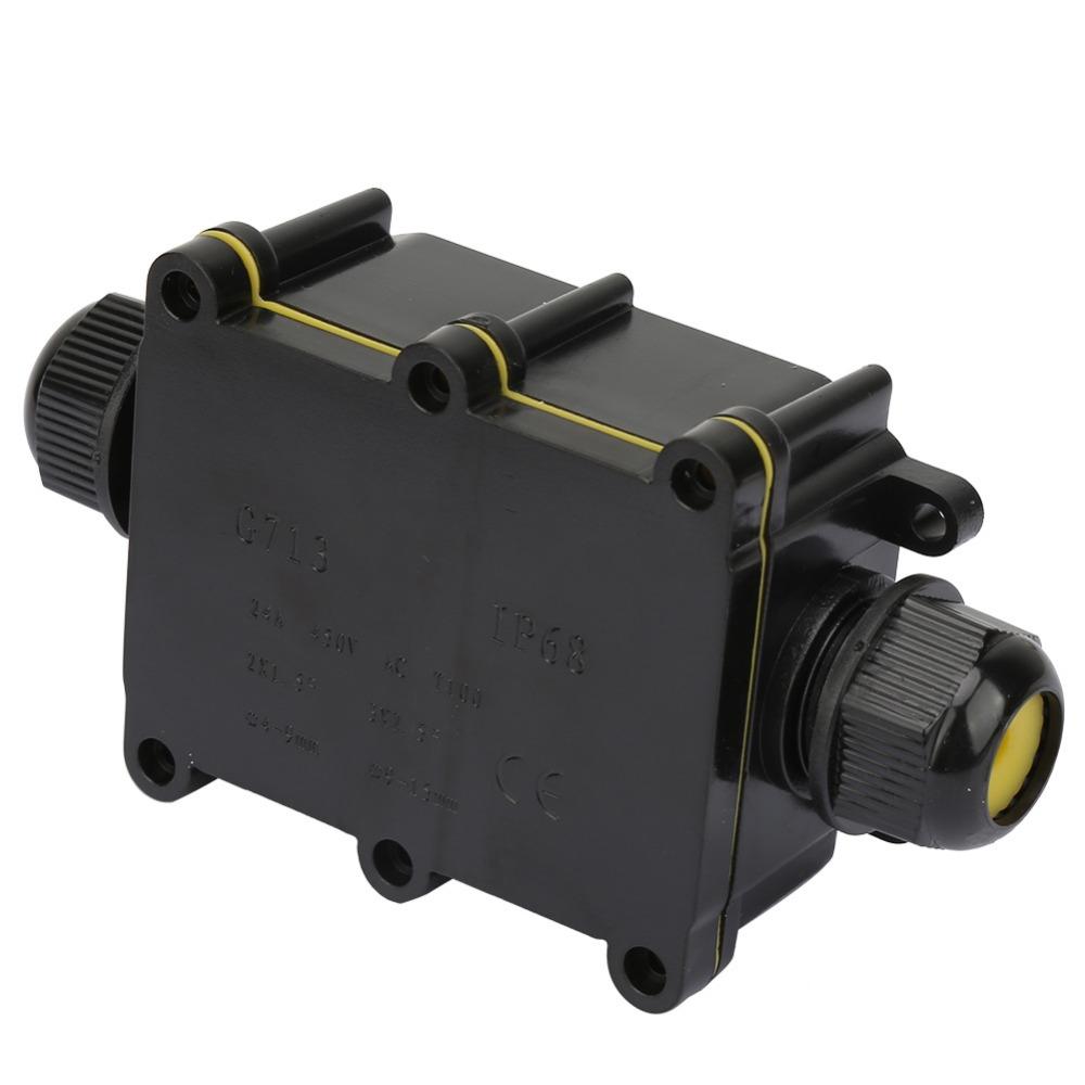 2/3/4 Way Junction Box Wire Range 4-15mm Electrical Enclosure  Electrical Applications