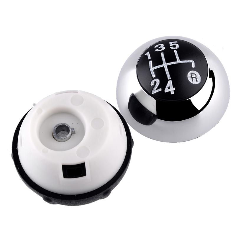 CITALL 5-Speed Gear Knob Manual Knob Head Ball Fit For Fiat 500 2012 2013 2014 2015 2016 2017 2018 55344048