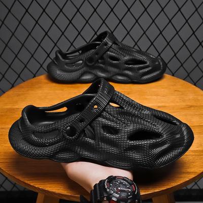 Sommer Kokosnussloch Sandalen für Herren Outdoor Weiche Sohle Atmungsaktive Strandschuhe