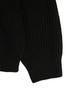 Hooves Heavy Niju Wool Collar Cardigan [Black]