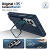 Busine Sle Multifunctional Lens Holder with Wristband Tempered Glass Film Case for Samsung Galaxy Z Fold 7 6 5 4 3 Protect Cover