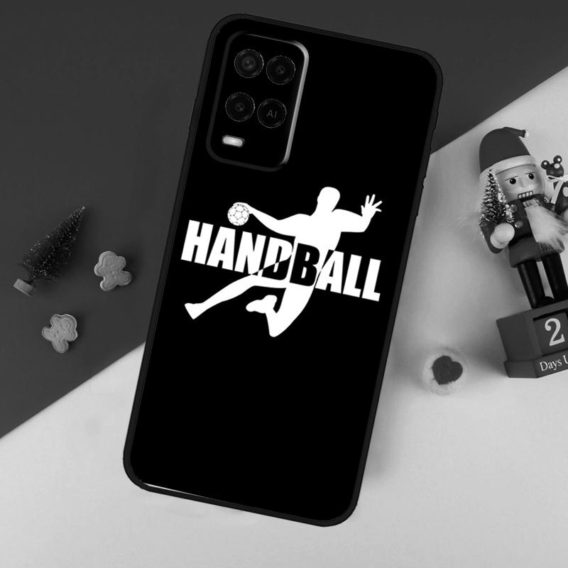 Stylish Playing Handball For OPPO A38 A58 A78 A98 A54 A74 A94 A16 A76 A96 A5 A9 A52 A72 A79 A53S A15 A17 A57 Case
