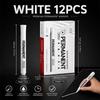 White Waterproof Oil-Based Highlight Marker - Fade-Resistant