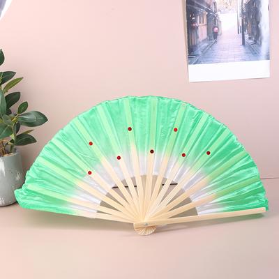 30Cm Çin Kısa Göbek Dansı Yelpazesi Bambu + 10/20Cm Yarım Daire Silkveil Çiftler Yangko Göbek Dansı Yelpazesi El Boyası Yetişkinler