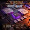 Ampapa Q1 Doppio DAC HiFi DAC USB DSD512 Amplificatore per Cuffie Bluetooth con Amplificatore Stereo Domestico Ascolto da Scrivania Convertitore DA Convertitore 768kHz/32bit