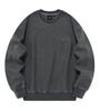 UFC SPORT Ufc Pigment Dyed Relaxed Fit Sweatshirt Charcoal U2Swu3306Ch