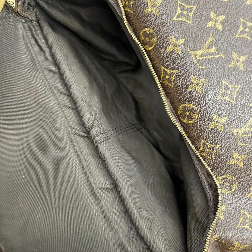Louis Vuitton Monogram Evasion Boston Bag Sports Bag Monogram Canvas Brown Used