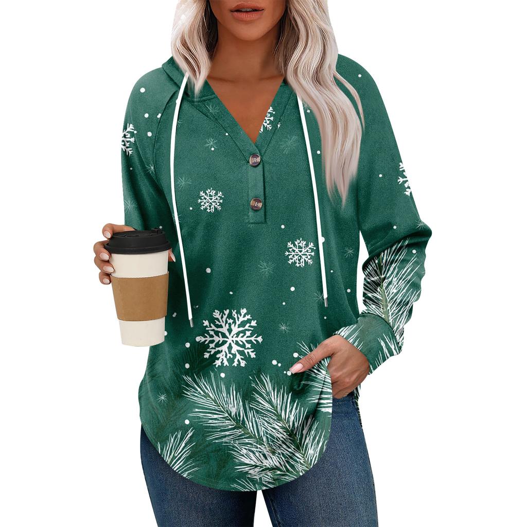 Women's Fashion Women's Lightweight Long Sleeve Pullover With Pockets Preppy Graphic Hoodie