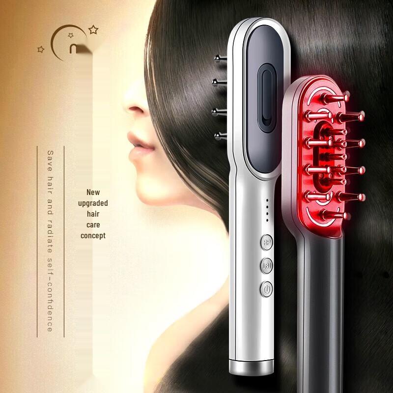 

Jindao Red & Blue Light Hair Growth Comb Massager