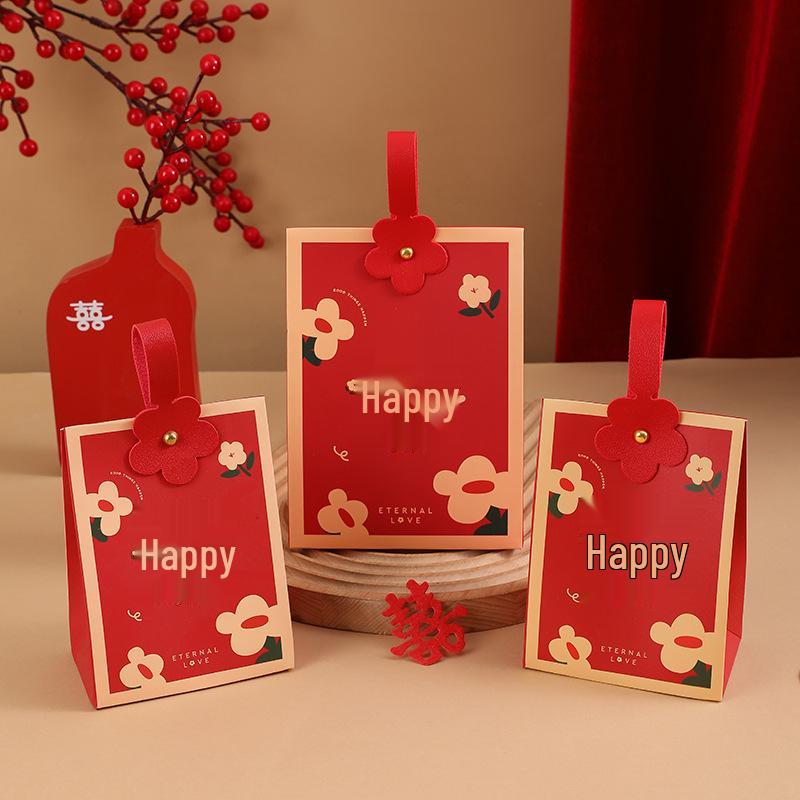 2023 Wedding & Engagement Candy Gift Box / Bag - Elegant, Empty Packaging for Special Occasions