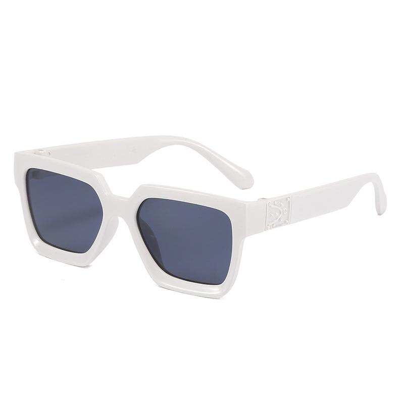 New Version of Irregular Box Frame UV Protection Sunglasses Fashion Personality Colorful Children's Sunglasses