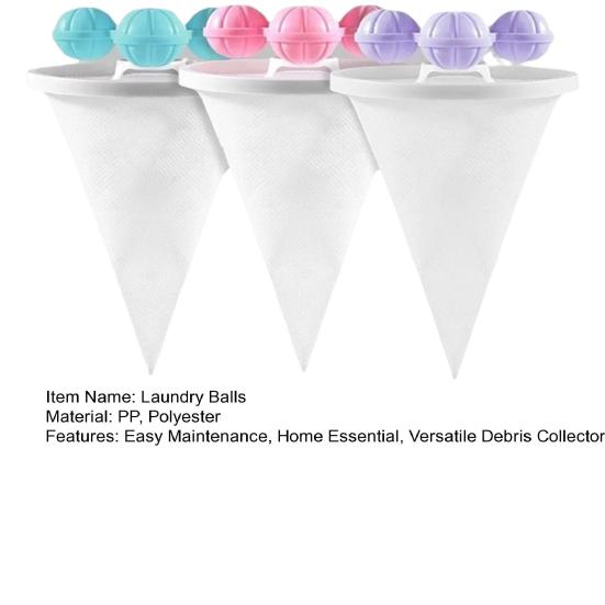 3 szt. Pływająca siatka filtrująca włosy do usuwania sierści zwierząt domowych Łapacz sierści zwierząt domowych Wielokrotnego użytku filtr do czyszczenia sierści w pralce