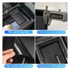 For Honda CR-V 6th  2024 2025 CRV Hybrid ABS Car Central Armrest Storage Box Cover Center Console Flocking Organizer Tray