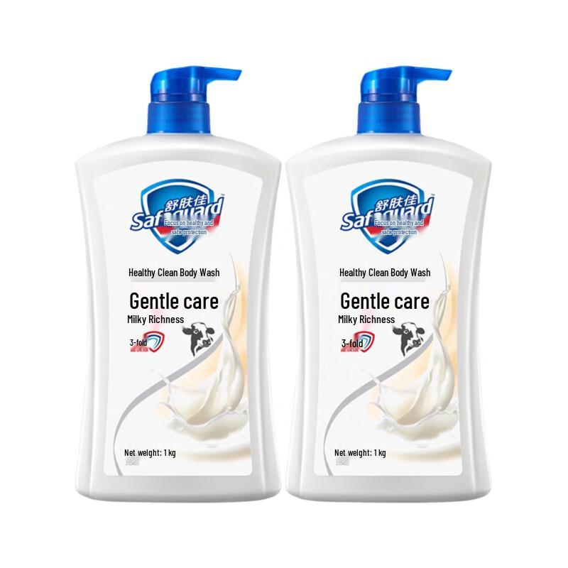 Safeguard Healthy Purifying Milk Scent Shower Gel