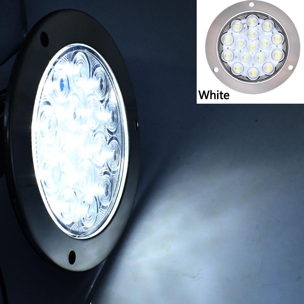 16LED Brake Stop Lamp Warning Reflector Light Rear Tail Marker Lamp Universal  for Jeep Truck Pickup 12V 24V Trailer Accessories