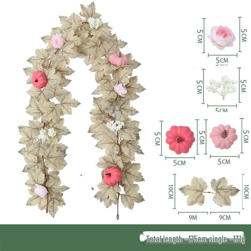 Skladem Podzimní a Halloweenská dekorace z javorových listů pro Vánoce a Den díkůvzdání