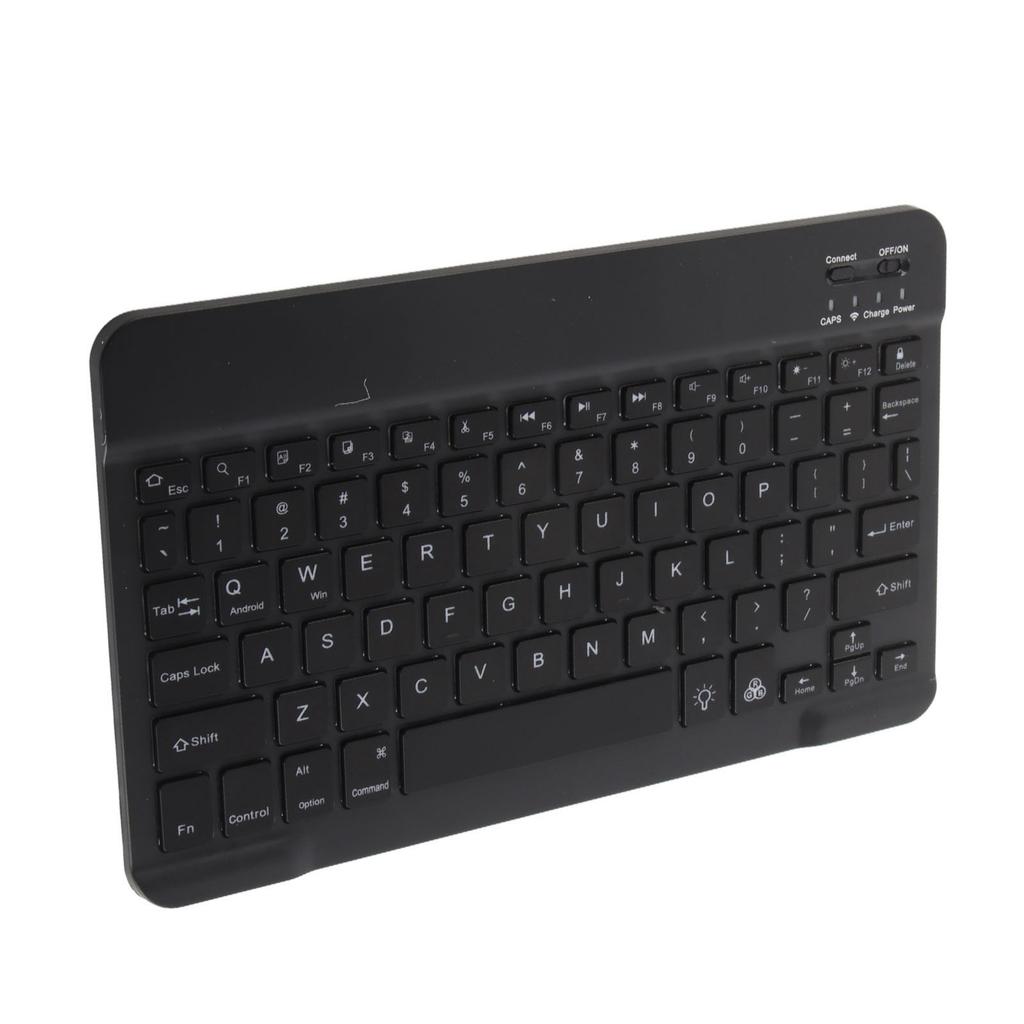 Bluetooth Keyboard 78 Keys RGB Backlit Ultra Slim Silent Portable Wireless Keyboard for Smart