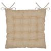 Beige Jute Chair Cushion Josepha 38X38