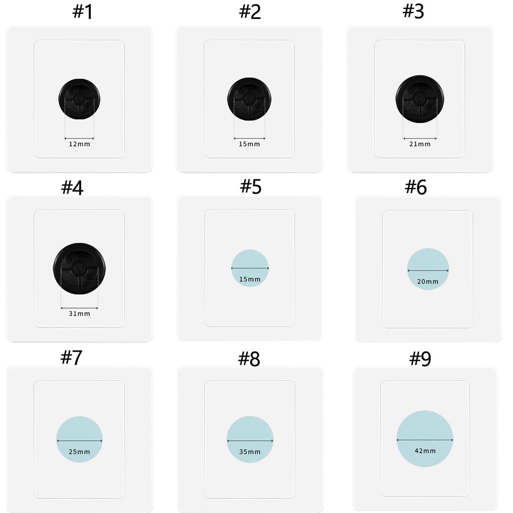 Nowoczesny Panel Dekoracyjny z Maskownicą Kabli Współczesna Płyta Maskująca Elegancka Płytka Czołowa Odpowiednia do Gniazda Typu 86