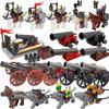 MOC Building Block Characters Creative Accessories Army Transport Bull Horse Jungle Battle Wolf Car Set Mini Brick Boy Toy R045