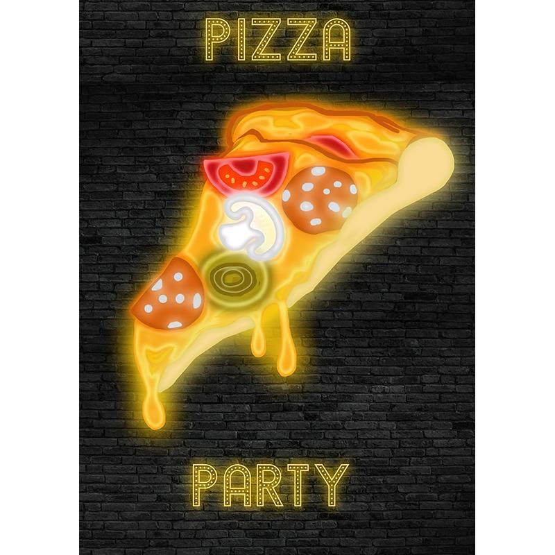 

Неоновый Постер Пицца Бургер HD Картинки Холст Картины И Принты Настенное Искусство Для Гостиной Домашний Декор Кухни Без Рамы Подарки 21cm×30cm NoFrame