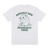 2025 High Quality High Design New Hamster Print with Funny Mental Illness Body Fat Hamster for Men and Women T-shirts