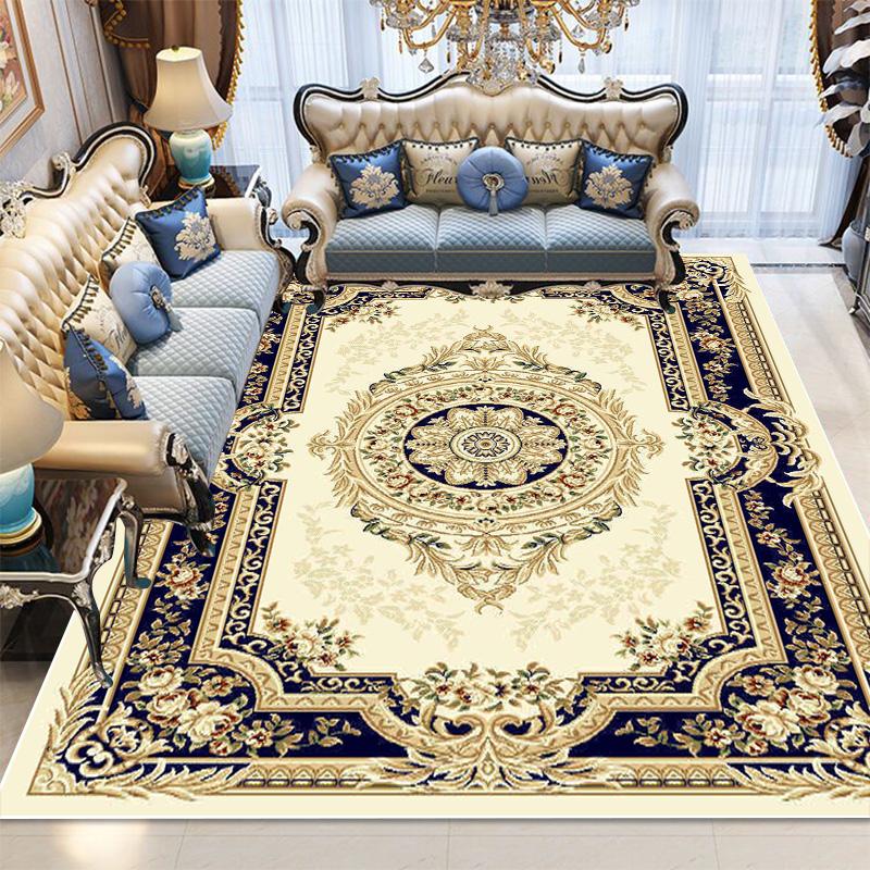 Nordic Light Luxury Living Room Rugs Home Bedroom Rugs Large Size Non Slip Children's Carpet Washable Sofa Coffee Table Mat