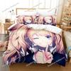New Danganronpa Bedding Set Single Twin Full Queen King Size Bed Set Adult Kid Bedroom Duvet Cover Sets 3D Print Game Anime