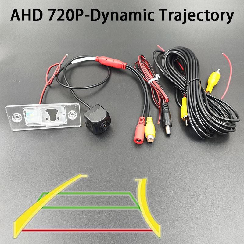 170 Degree AHD 1080P CVBS Car Rear View Camera For Volkswagen VW Jetta Bora Polo Golf MK4 A4 MK5 A5 Golf 4 5 Trajectory/Ruler