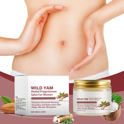 Yam-Creme 60 g lindert Magenbeschwerden bei Frauen und spendet der Haut Feuchtigkeit für die tägliche Massage und Pflege