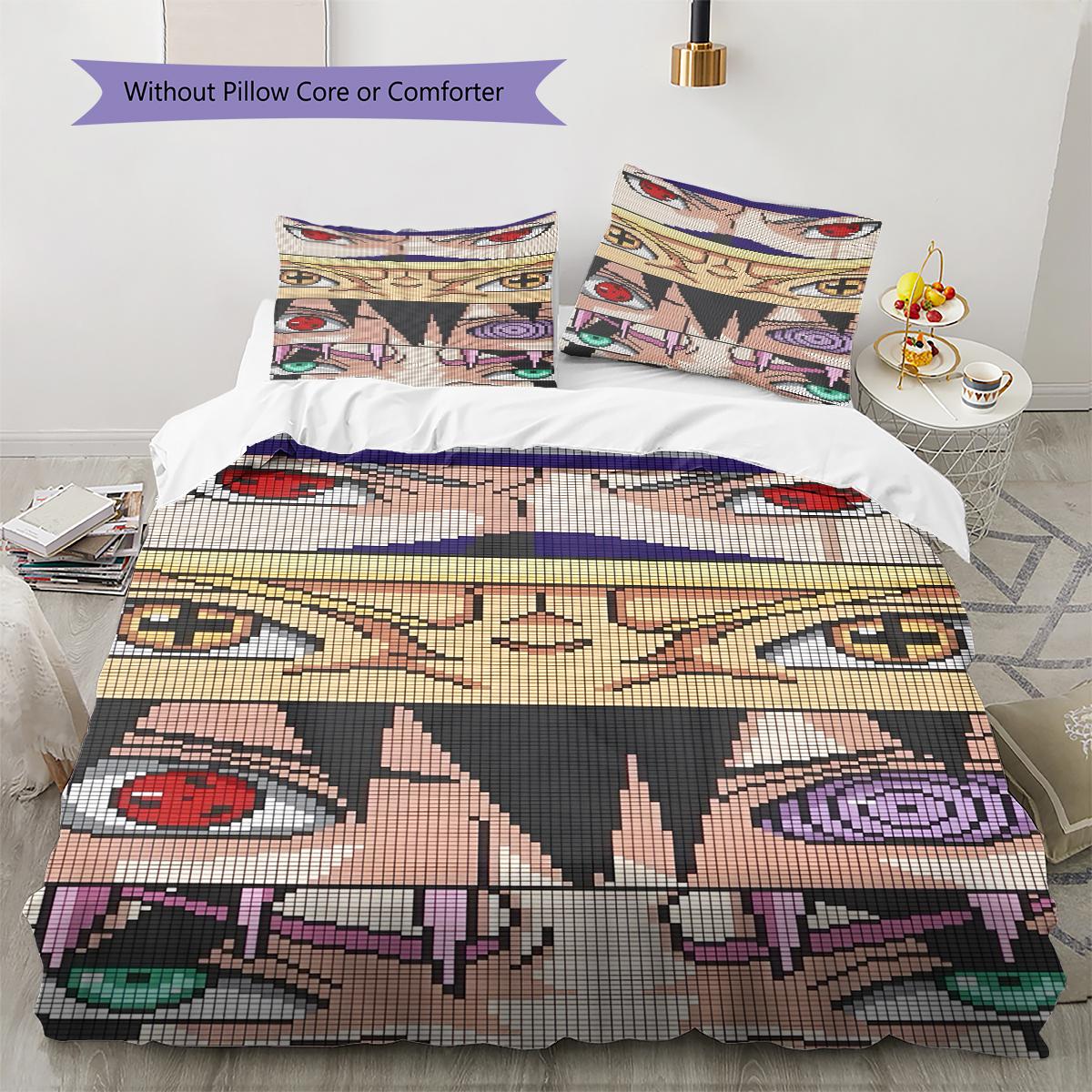 

Дитячий Плед-Ковдра Комплект Постільної Білизни Зворотний Бік Наволочка Домашній Декор Подарунок на День Народження (1 * підковдра + 2 * наволочка, без наповнювача) 135x200cm