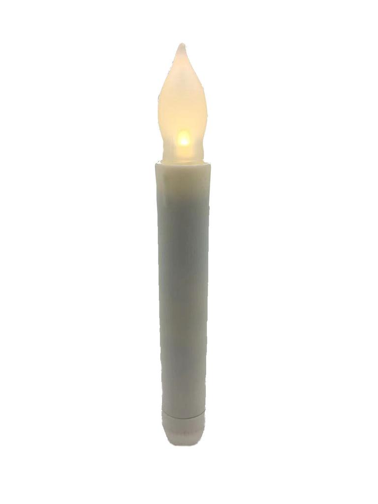 12pcs LED Electronic Candle Lights Long Pole Candle Lights Flameless Taper Christmas Decoration