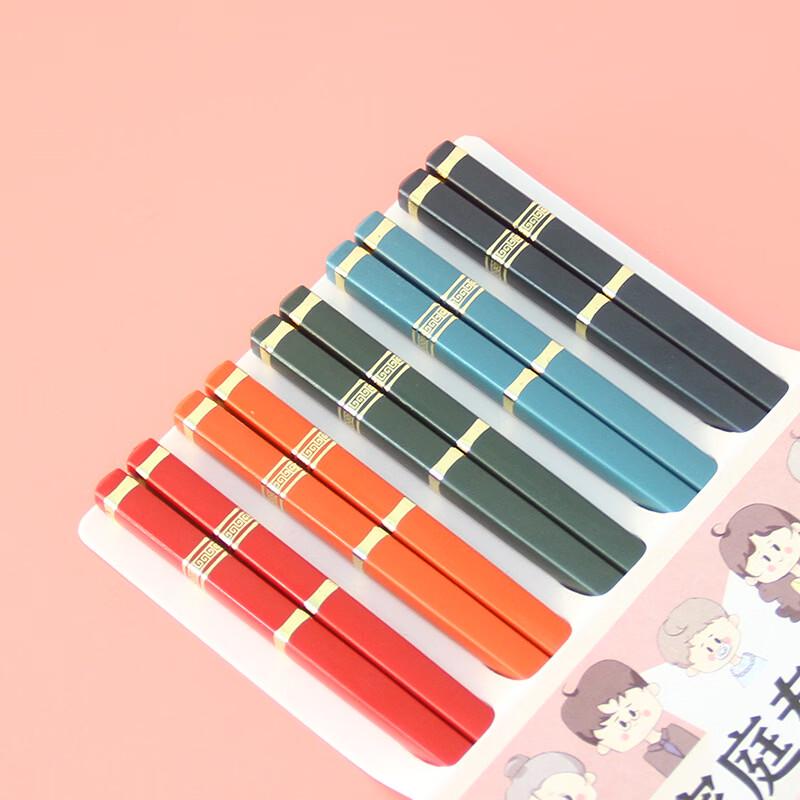 Diruien Chinese Alloy Chopsticks Set