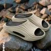 Men's 2025 Outdoor Odor-Proof Summer Slippers – Thick Sole, Non-Slip, Japanese Style Step-On Design