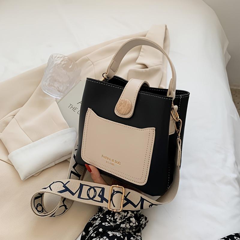 Mini Fashion Umhängetasche, Trendige Schulter-Bucket-Bag, Damen Freizeit Handtasche & Geldbörse
